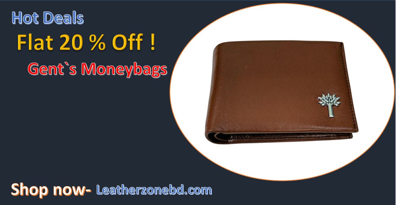 Premium quality Leather Moneybag for men